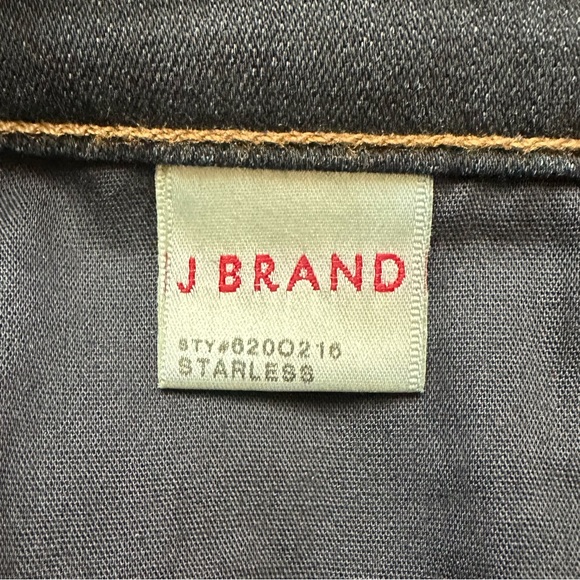 🦄 NWOT J Brand 915 Powerstretch Mid Rise Skinny Legging Jeans 31 Starless - Picture 9 of 9